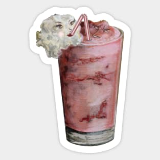 Pink Drink Decadent Sip Sticker